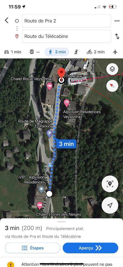 Apartment Bellevue 1 Et 2, Lift 150m